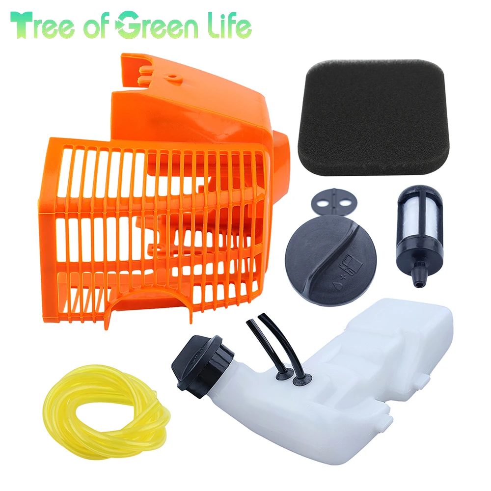 Fuel Tank Engine Cover For Stihl KM85 FC75 KA85R HT70 HT75 FS75 FS80 Trimmer US Garden Tools