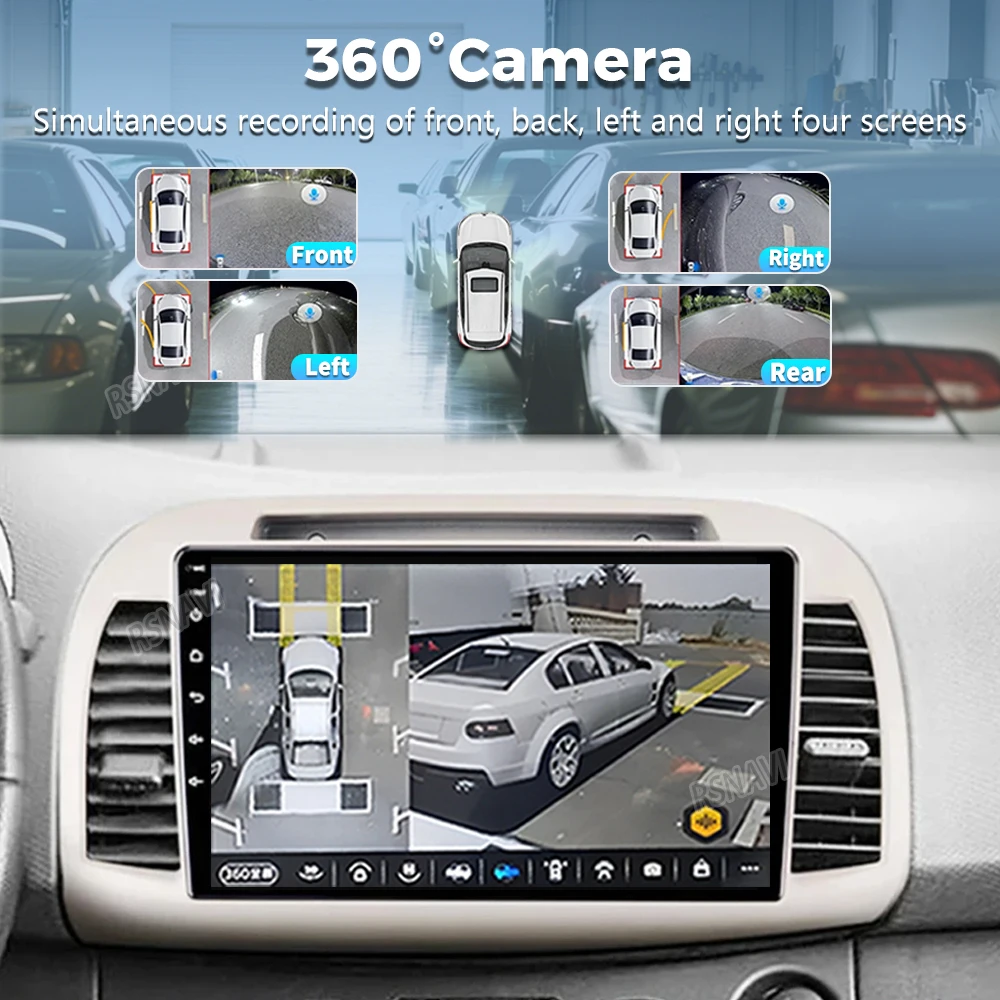 التوصيل والتشغيل أندرويد 15 Carplay راديو السيارة التلقائي لنيسان مارس ميكرا K12 2002 - 2010 الملاحة Autoradio مشغل فيديو ستيريو