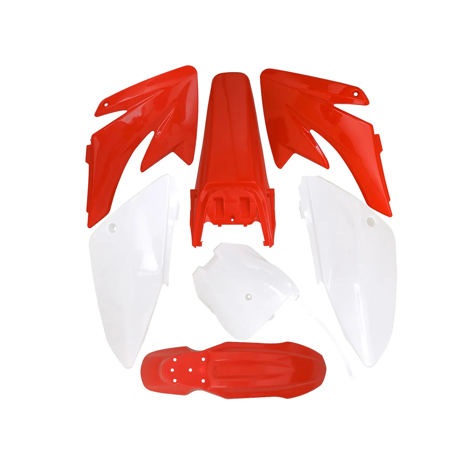 Plastic Fender Fairing Kit for Honda CRF 70 CRF70 125cc 150cc Apollo SSR Pit Dirt Bike