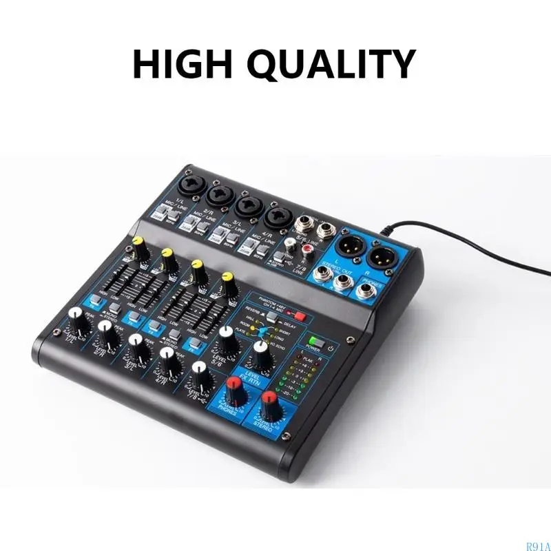 

R91A 8 Channel Sound Mixers for Professional Sound Engineers and Bands for Concerts