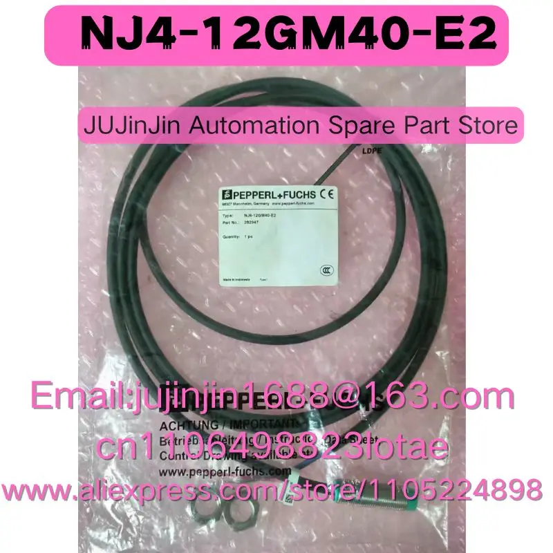 

NJ4-12GM40-E2 Совершенно новый оригинальный, быстрая доставка
