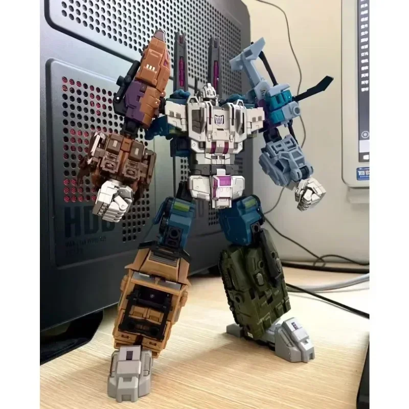 PocketToys Transformatie Bruticus 5 in 1 PT05 PT-05 Combo G1 Battle Titan 27 cm Action Figure Speelgoed Collectible speelgoed Geschenken