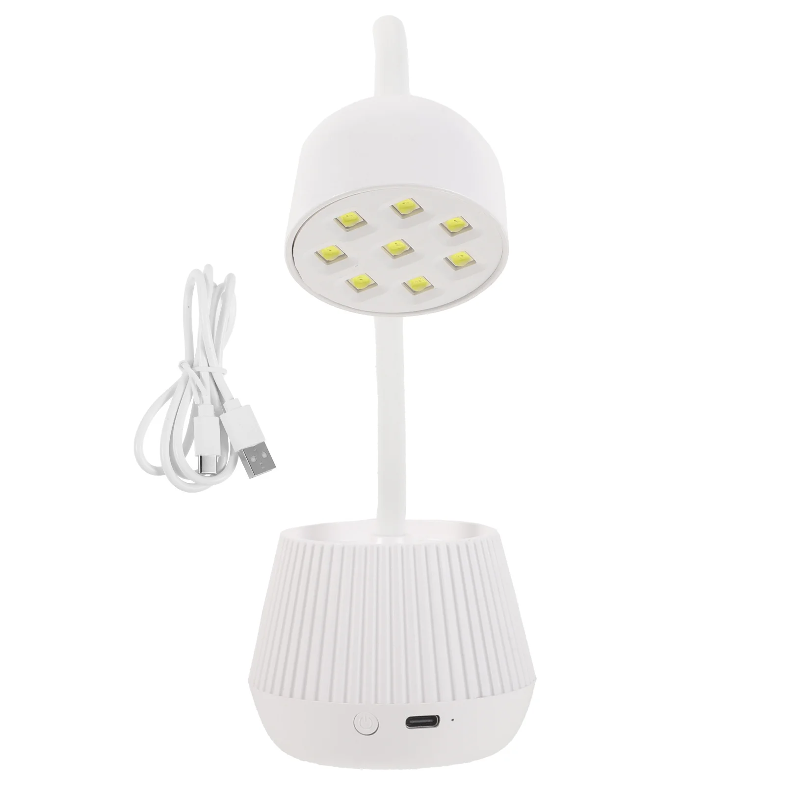 

Gooseneck Led Lamp Gel Nails Adjustable Fast Drying Art Lamp Eye Protection Dryer For Home Salon Use Manicure Gel Nail Polish