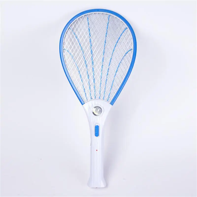 Shock Fly Swatter Anti-electric Shock Abs Garden Supplies Electric Mosquito Swatter Led Lighting Rechargeable Mosquito Killer