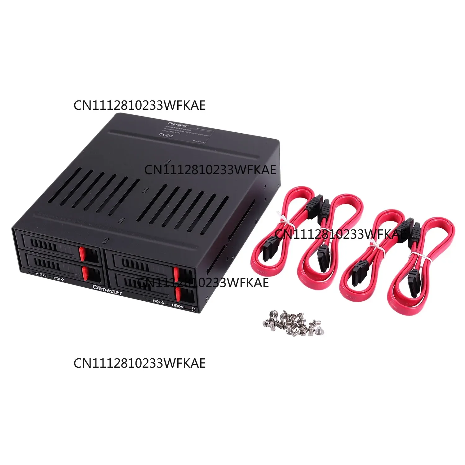 Trendy! Oimaster He-2006 4 Slots Sata Internal Rack 2.5 Inch Hard Drive Case Internal Mobile Rack With Led Indicator Built-In Fa