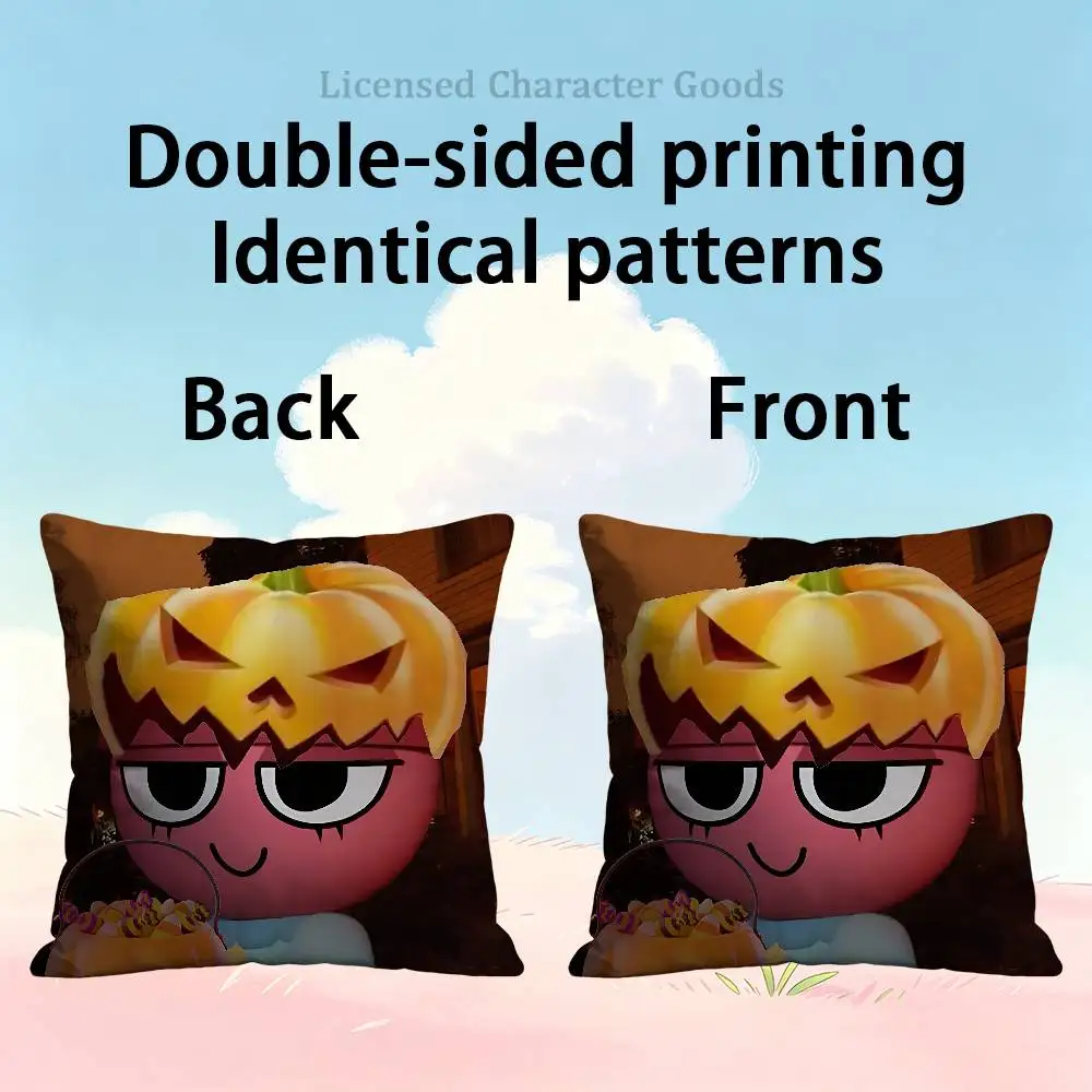 G-Gigi the Gachapon Print Cushion Cover Aesthetic Bedroom Decor 30x30 65x65 40x40 45x45 50x50 cm