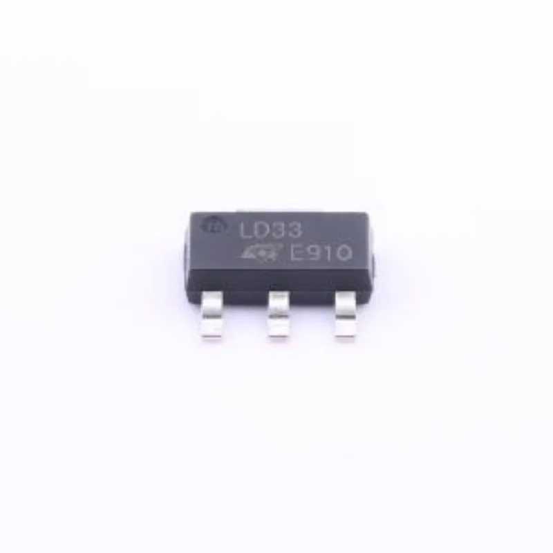 (50-200pcs) LD1117S33C SOT-223-4 100% Original In Stock (LDO) 15V 800mA 3.3V LD1117S33CTR