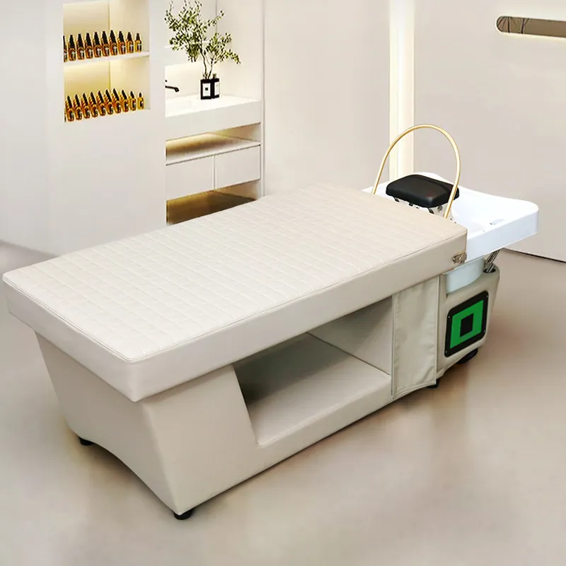 #Thai Style Hair Wash Bed, Beauty Salon Specific Massage Massage, Water Circulation, Traditional Chinese Medicine Fumigation Bed