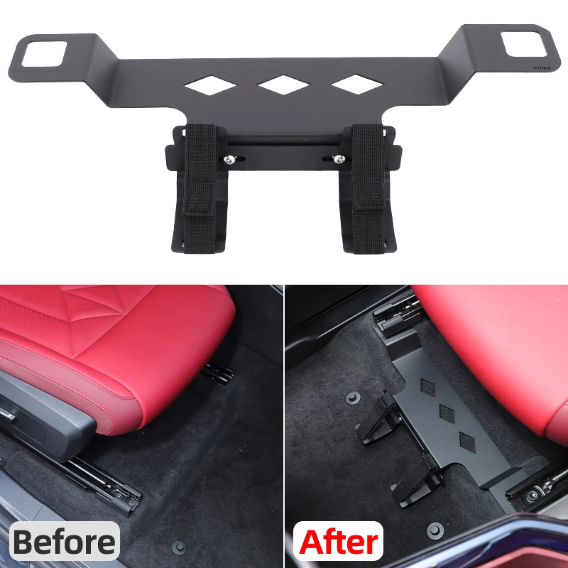 For 2025+ BMW X3 G45 front passenger seat  extinguisher bracket car passenger seat bracket accessories (magic belt style)