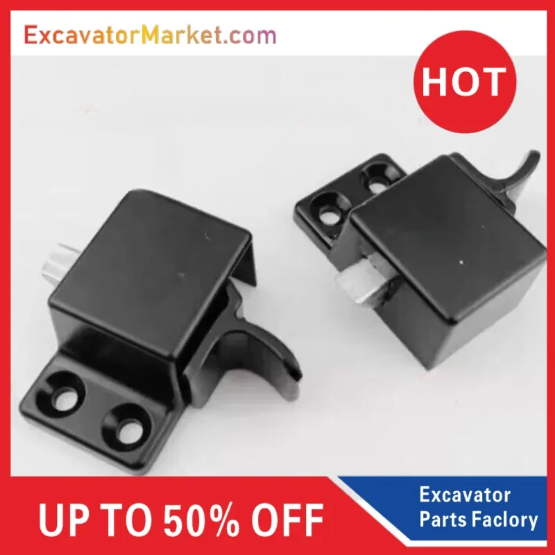 for SANY SY55 60 65 75C-9 1SET Excavator Front Windshield Lock Front Window Lock