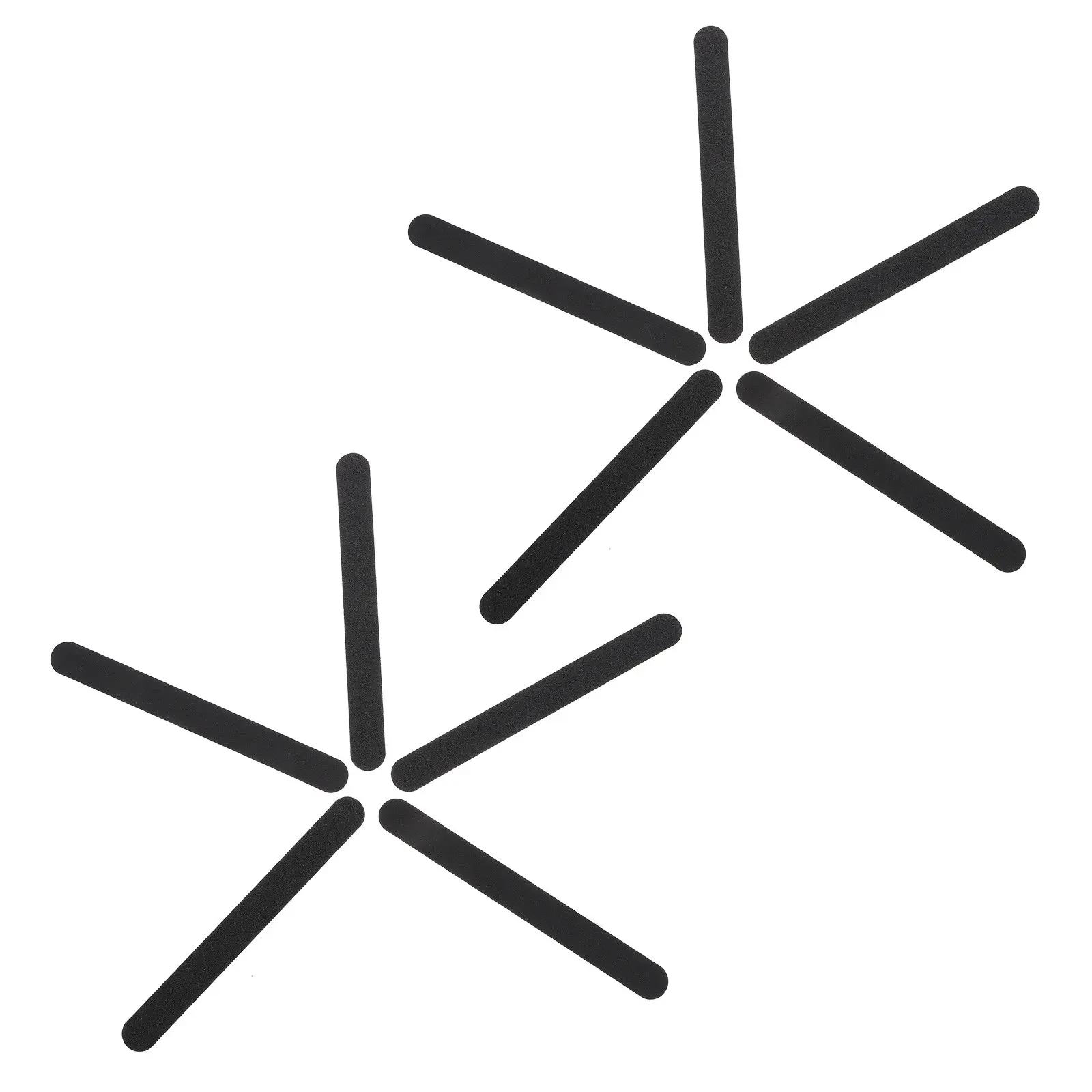 10Pcs Plastic Sanding Stick For Scale Christmas Crafts Supplies Polishing Sticks Easy Handheld Tool