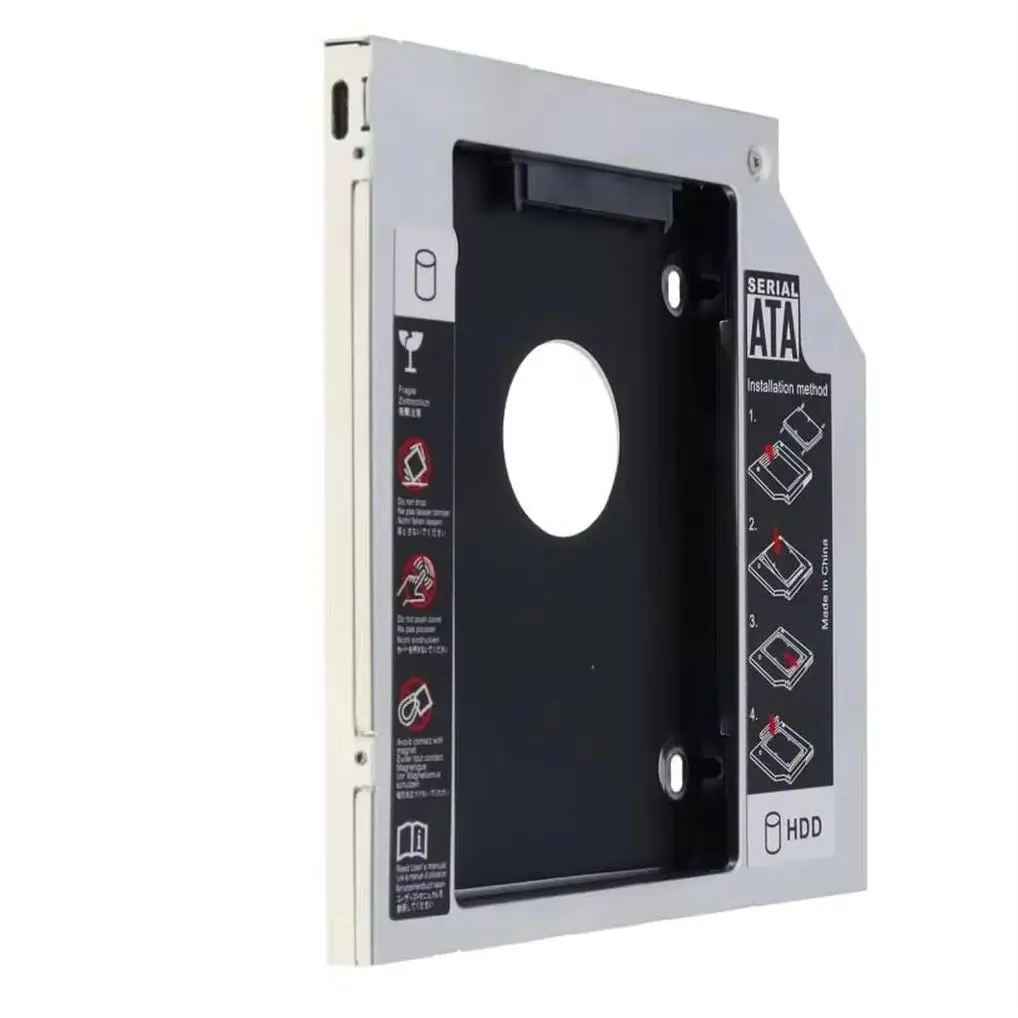 Caddy para 2º Disco Rígido HDD na Baía Óptica para Lenovo ThinkPad E555 E550 E560 E420s S420 Asus VivoBook S550V S550X S550CA CB CM
