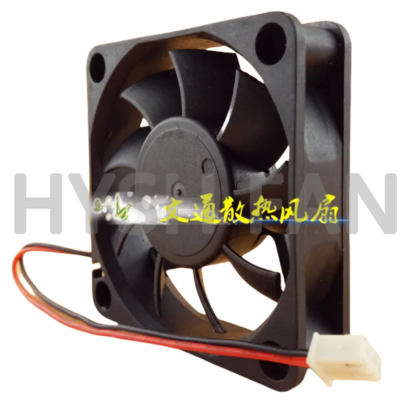 Ventilador de refrigeração de 2 fios, modelo sf6015sl, dc12v, 0.08a, dc, 6 cm