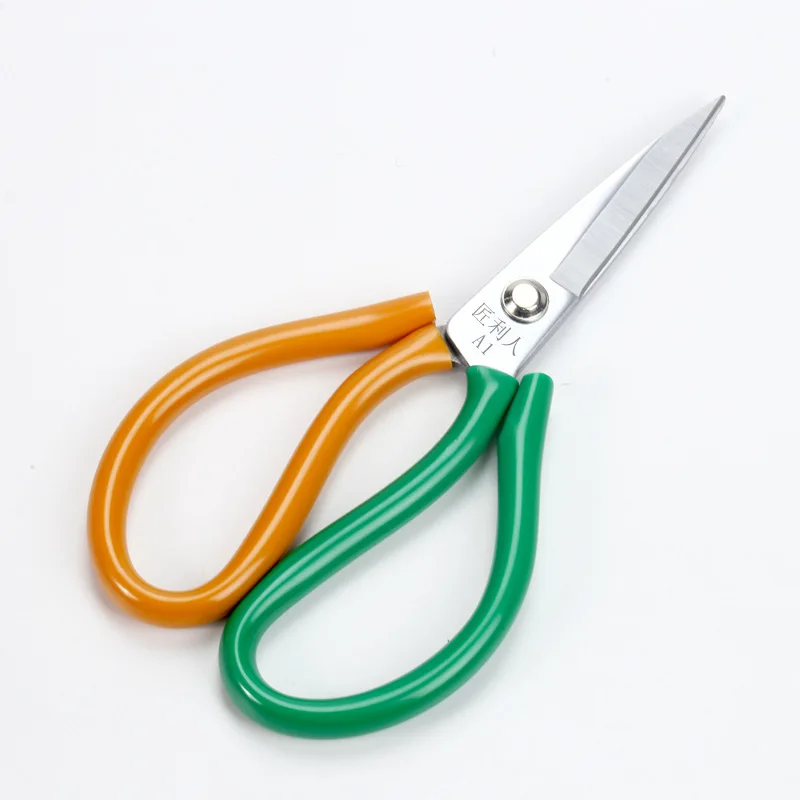 Household Steel Kitchen Scissors Industrial Civilian Leather Tailor Sewing Cloth Sharp Pointed Scissors