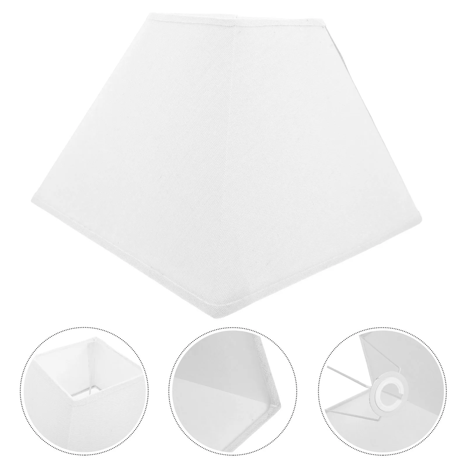 

Table Lamp Shade Fabric Modern Barrel Design For Bedside Floor Desk Light Replacement Household Lighting Accessory Decorative