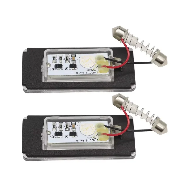 

Number Plate Lamps Error Free with Canbus Plug&Play License Plate LED Lights For Mini R56 57 58 59 Coupe Roadster Small Genuine