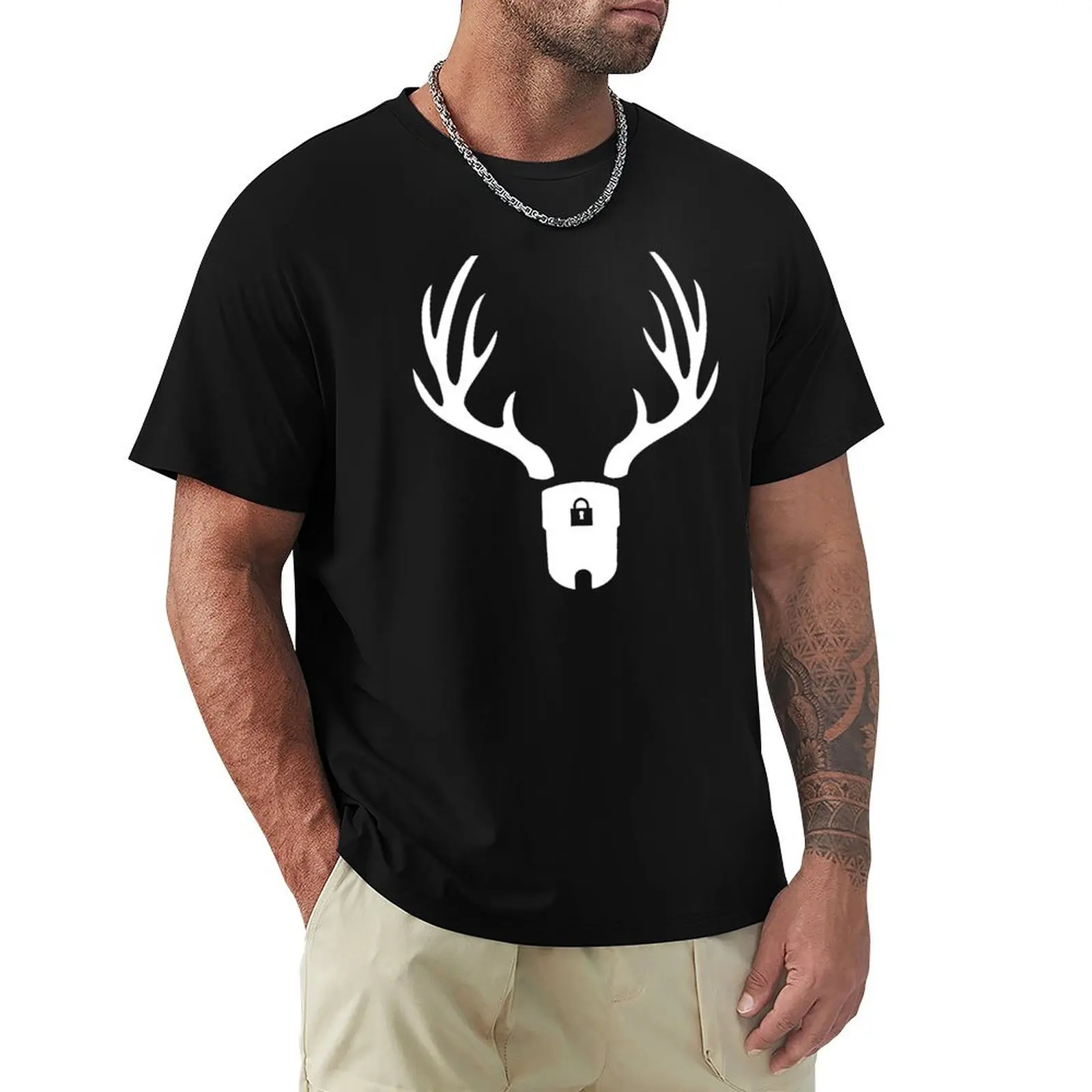 

Cuckold Chastity T-Shirt Basic Plain Tee for Spring and Summer