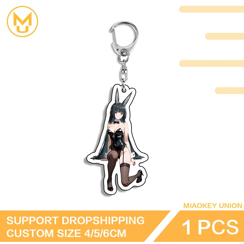 Alluring Waifu Jane Doe Zenless Zone Zero Exquisite Double Sided Acrylic Key Chains HD Pattern Ingenious Amusing Jewelry