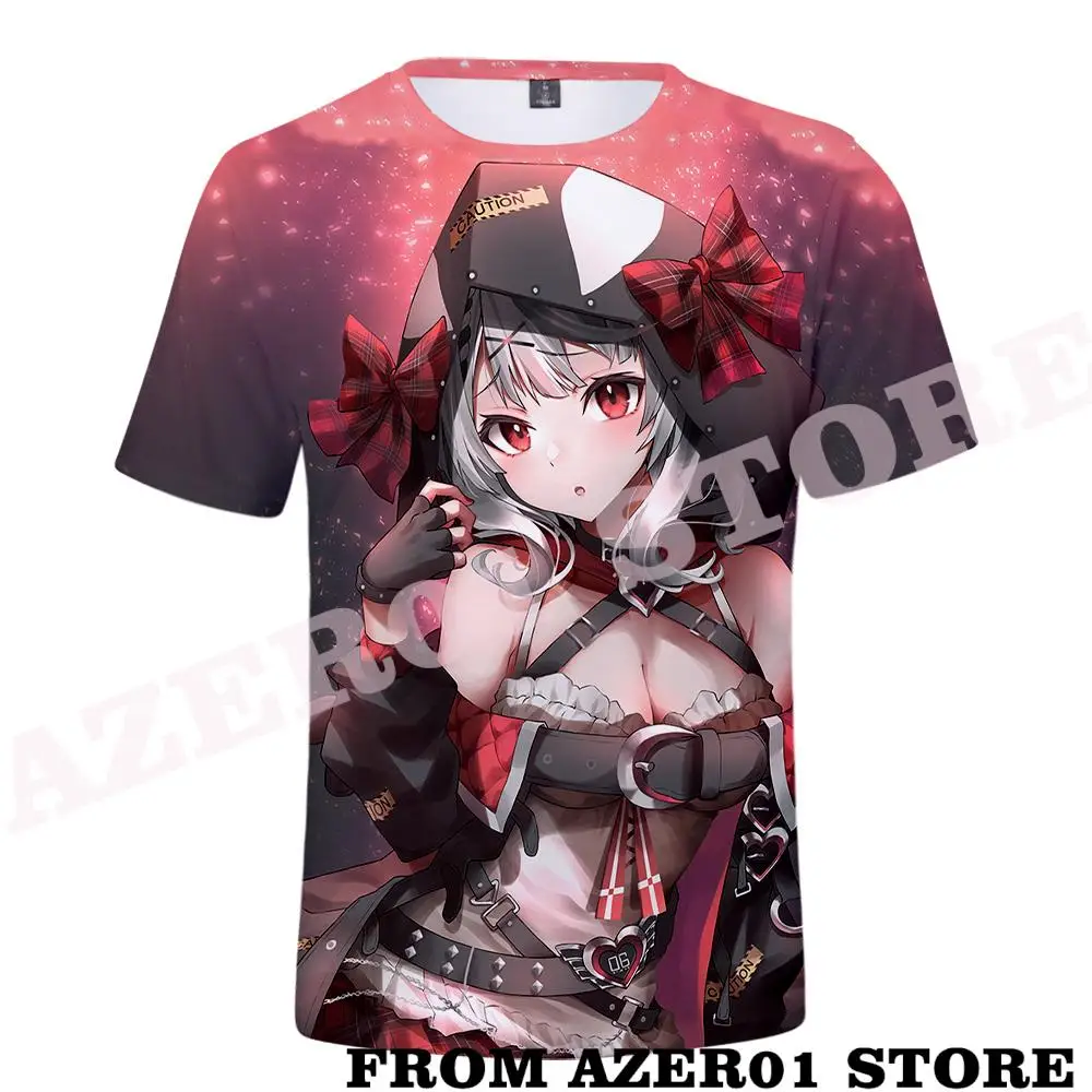 HOLOLIVE VTuber SakamataChloe Sakamata SKMT968 Merch Tee T-shirt Spring Summer Men/Women Street Clothes shirt Streetwear Tshirt