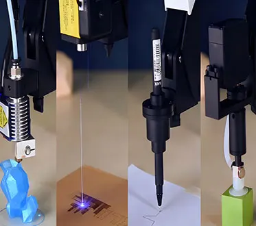 Collaborative 4-Axis Desktop Micro Robotic Arm Kit for Education and Robot Arm Training