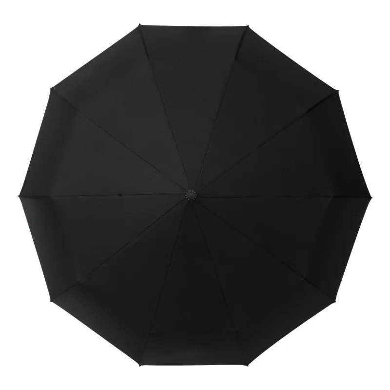 For Mercedes-benz Rolls Royce 10 Bone Automatic Folding Black Glue Sunscreen Umbrella Car Logo Business Gift Umbrella