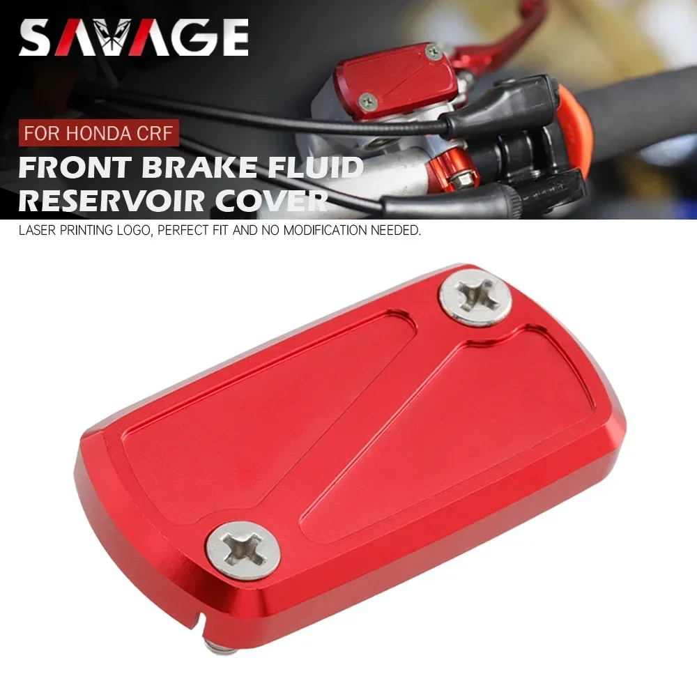 Front Brake Fluid Reservoir Cover For HONDA CRF 250/450/R/X/RX CRF250R CRF450X CRF 150R/F 230F CRF150F Motorcycle Brake Pump Cap