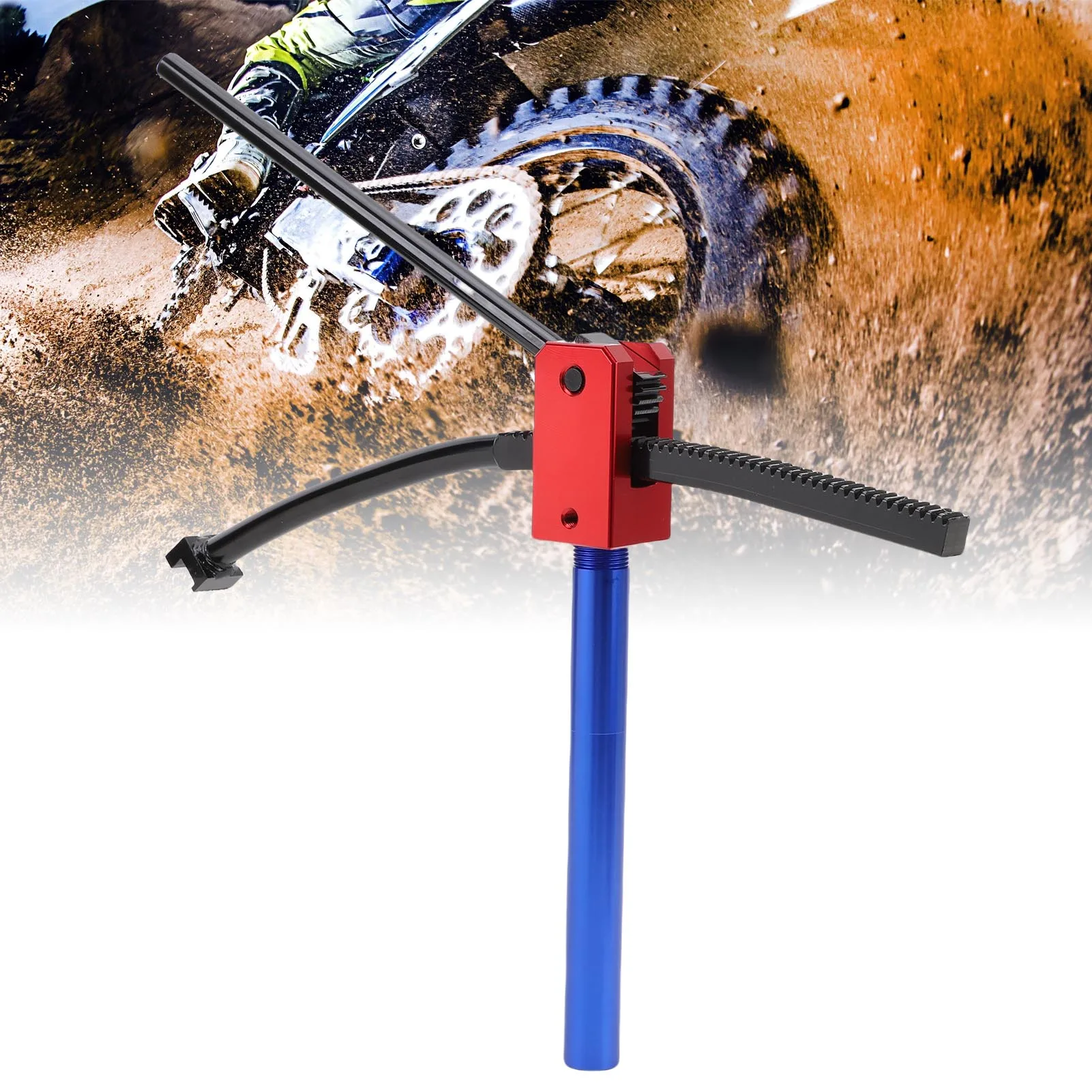 Motorrad Off Road Reifenwechselsatz Kompakter Dirt Bike Reifenwechsler für 16-21 Zoll Räder Dirt Bike Reifenwechsel Ersatzwerkzeug