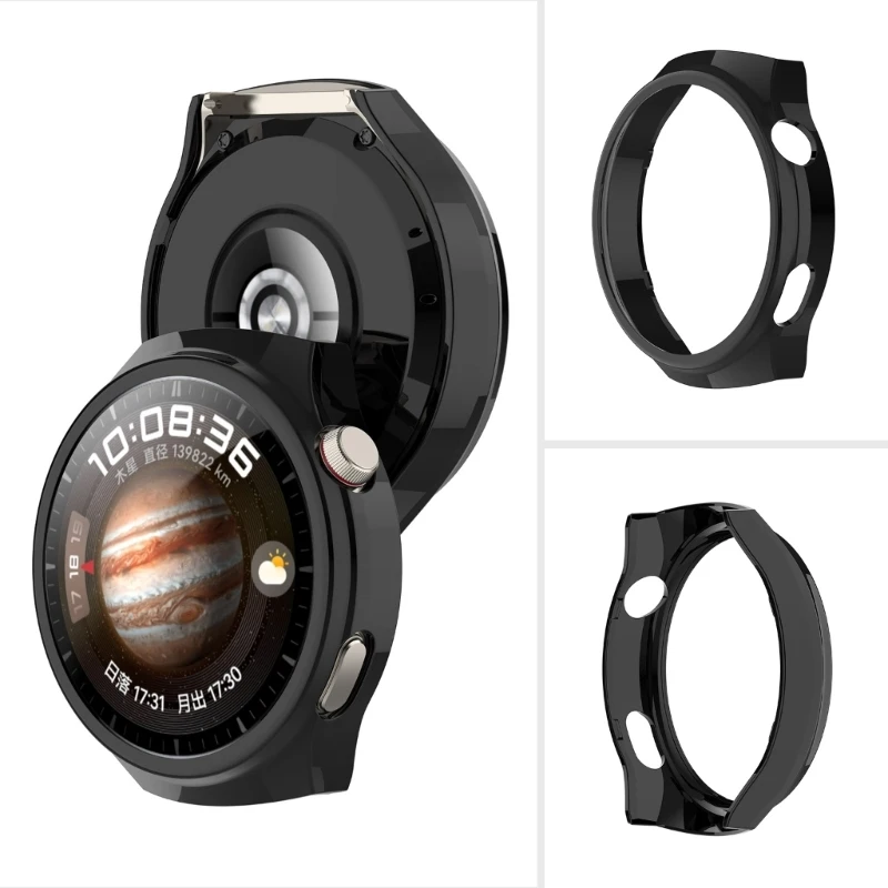 สำหรับนาฬิกา 4 นาฬิกาตัวป้องกันหน้าจอพร้อมฟิล์ม Hydrogel ฝาครอบป้องกัน