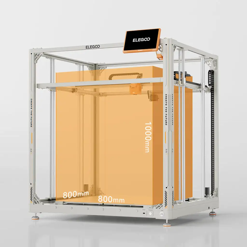 Gigantic Size Fast Printing Ender Orange Giga SLA 3D Printer Large Build Volume DIY PLA New 1 Year Warranty
