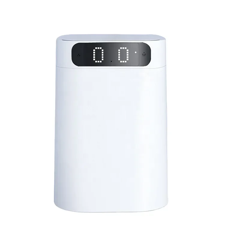 Automatic Self Package Seal Change Smart Trash Can Garbage Bin Induction Senor 17.5L Touchless Waste Bins