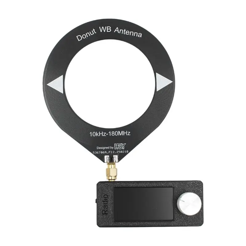 

Портативное радио X12A-SI4732, 10 кГц-180 МГц, интерфейс SMA, петлевая антенна, LSB, USB, AM, FM, мини-карманное радио, приемник