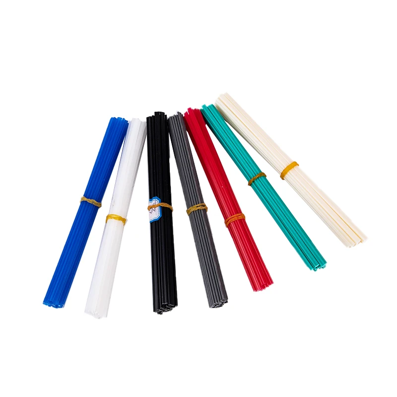 20pcs Plastic Welding Rods Bumper Repair Welding Sticks Welding Soldering Supplies Grey White Black Beige Color【Homeclub】