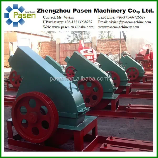 Diesel Driven Wood Chipper Wood Chipping Machine Wood Chips Making Machine