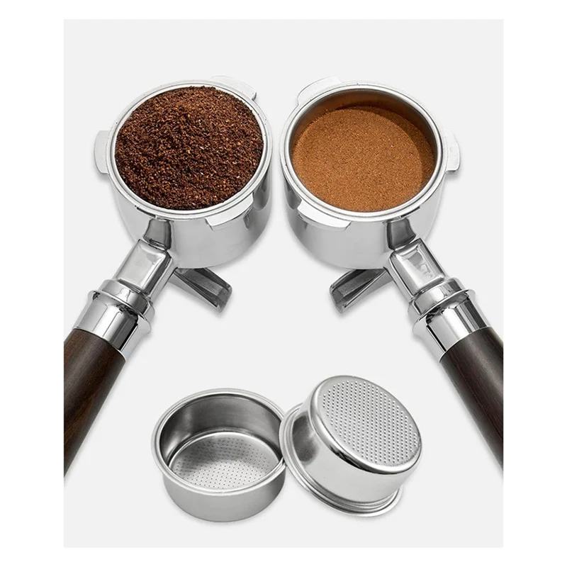 ABKO-Portafilter 51mm Podwójny Wylewak Z Koszykiem Dozującym na 1 lub 2 Filiżanki Do Ekspresów ECO680 i ECO685