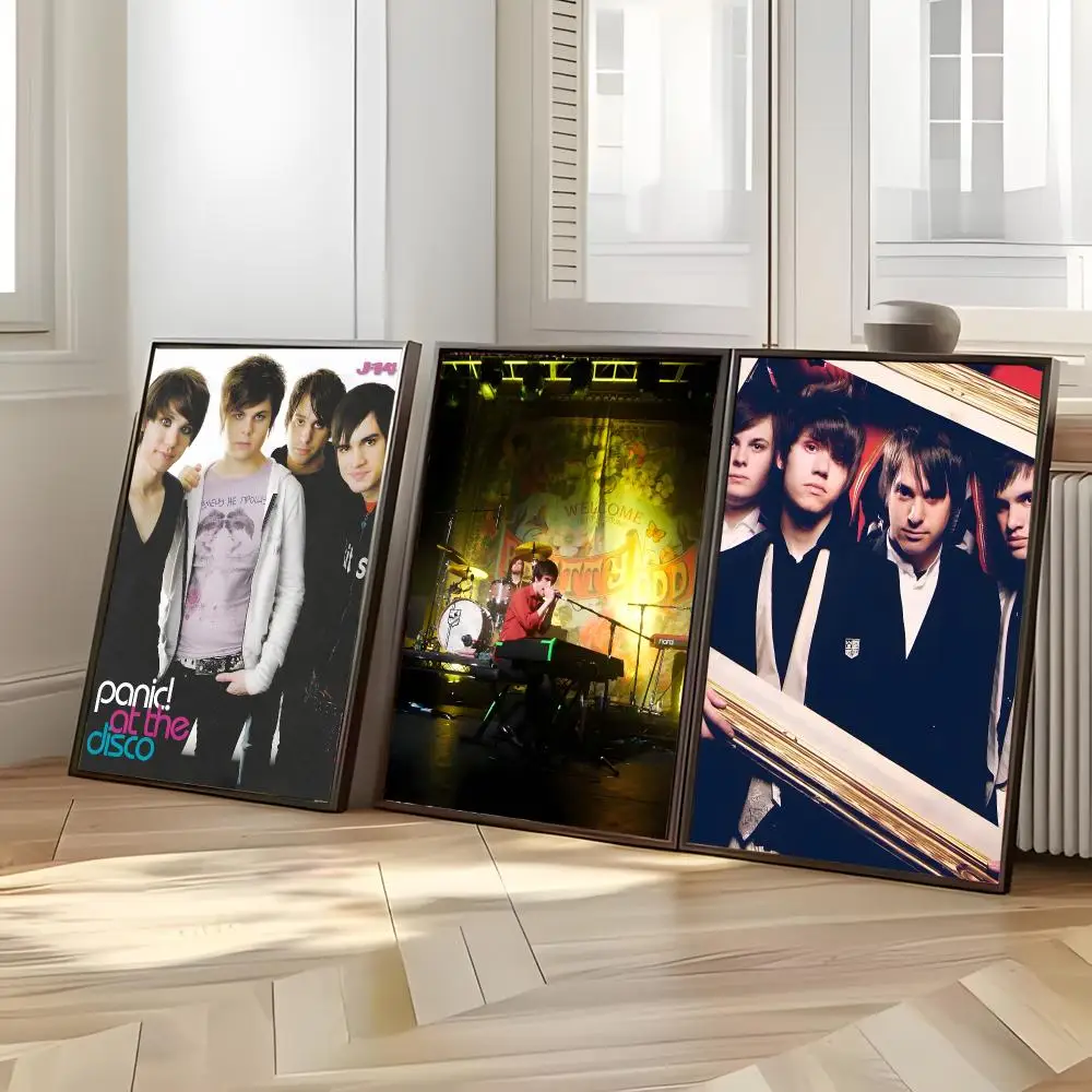 Theatrical Band P-Panic At The Disco Poster Distinct Home Decor Concepts Chic Indoor Art Pieces