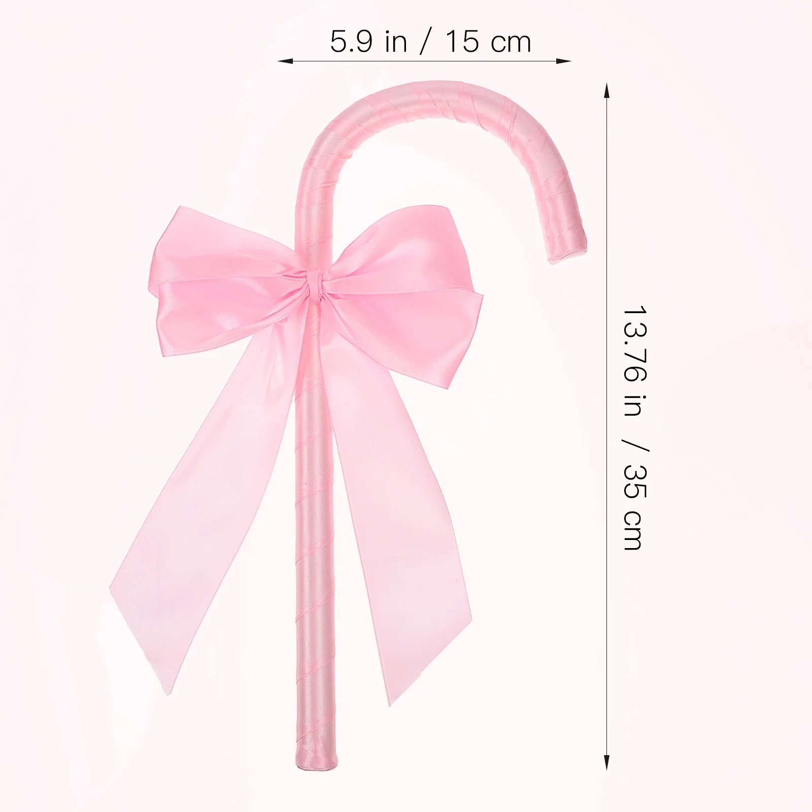 Canne de spectacle sur scène, accessoire de Cosplay d'halloween, bâton à nœud papillon en plastique, accessoire décoratif Portable, canne d'halloween