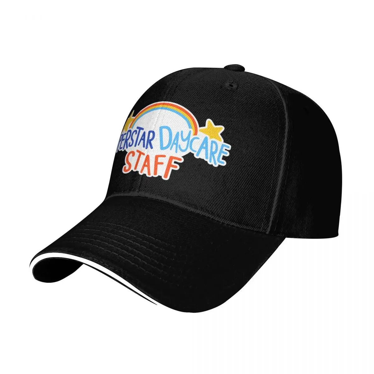 Superstar Daycare Staff Baseball Cap sun caps Anime hats on offer golf hat genuine Women's 2026 Men's