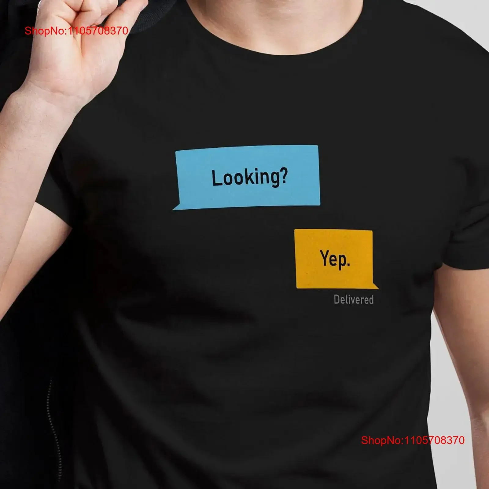Funny Gay T Shirt Looking Yep dialogues LGBT Drag Queen Dating Tinder vintage Washed Top For Everyday Wear fashion Casual homme