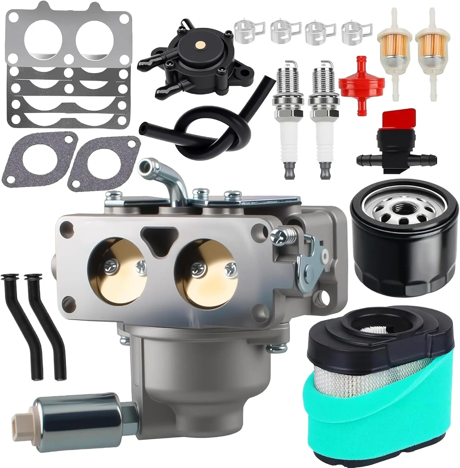 796227 Carburetor Kit Compatible for Briggs and Stratton 20hp 21hp 22hp 24hp 26hp 791230,for John Deere D130 LA145 L120 Z425
