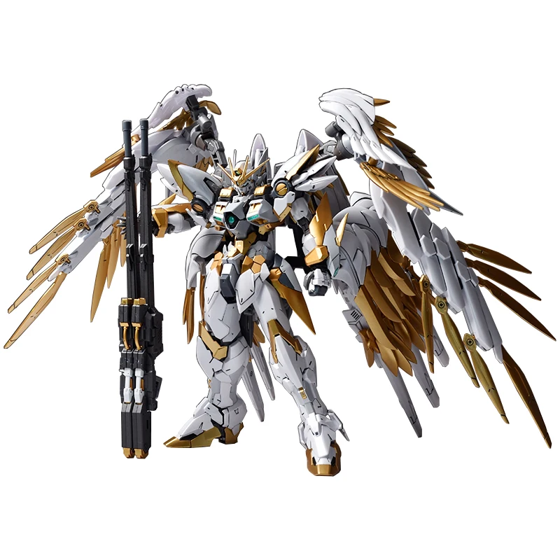 DABANN 8820 MG 1/100 Hirm Wing Zero Ew gold lapisan khusus Mobile Suit mainan anak-anak merakit Model untuk hadiah anak laki-laki