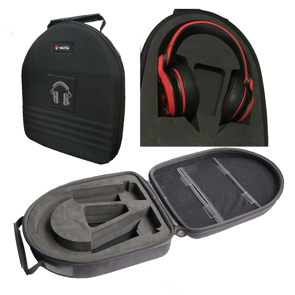 صناديق حمل سماعات الرأس V-MOTA TDG لـ Steelseries ELITE Prism، Siberia V2، V3، Razer Kraken 7.1 Chroma، Orca (حقيبة سماعة الرأس)