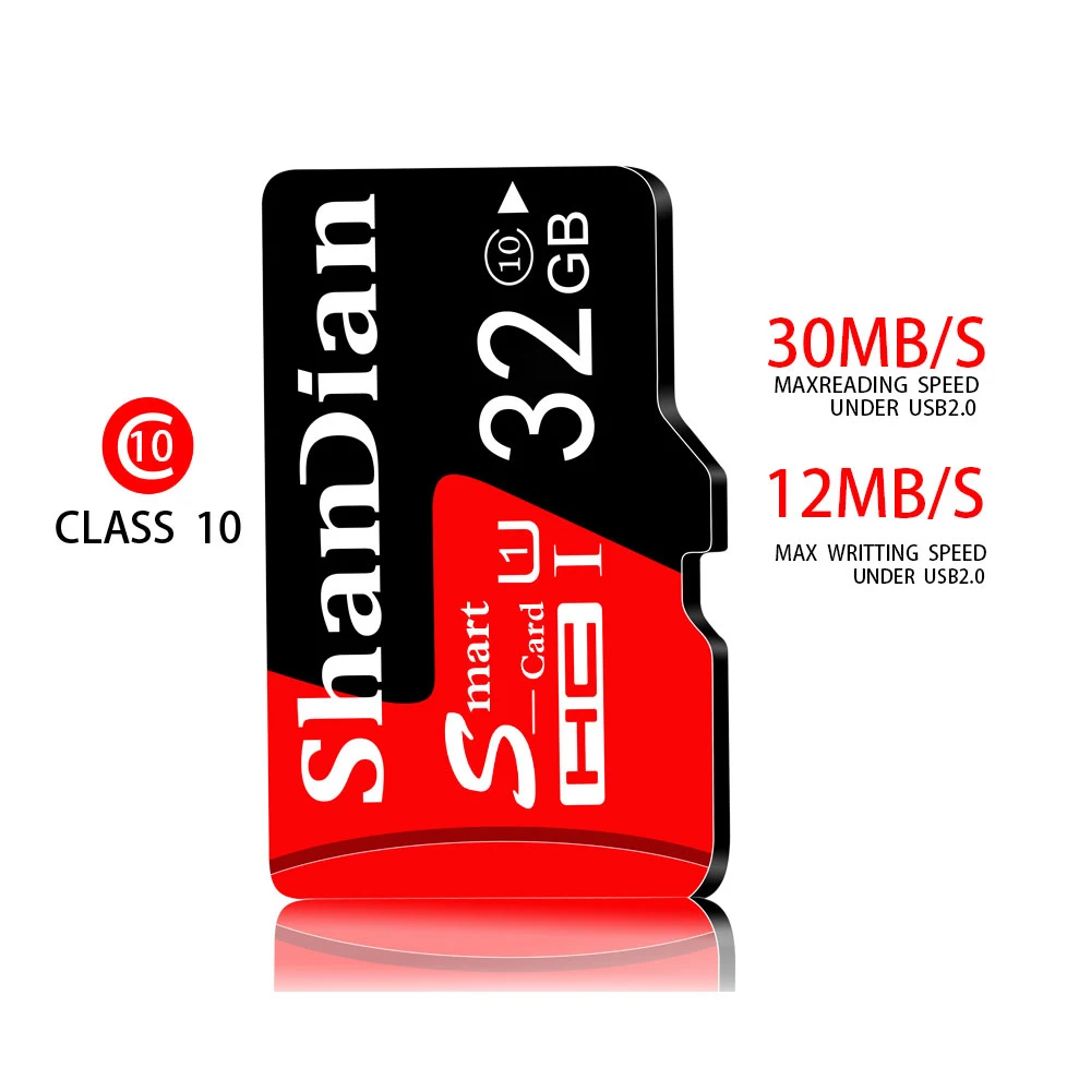 High Quality TF / Smart SD Card 128GB Class 10 Memory Cards 64GB Camera External storage 32GB Tachograph Storage Device 16GB 8GB