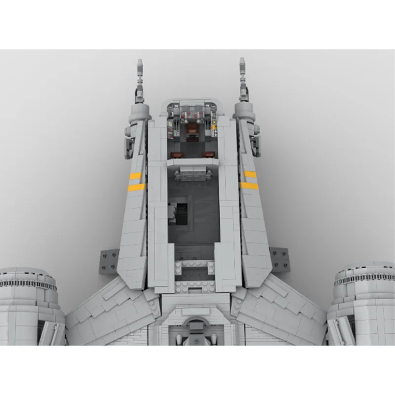 MOC-140701 Film Spannende Szenen Raumschiff Schlachtschiff Bausteinmodell 7600 Teile Kreatives Kindergeburtstagsspielzeug Geschenk für Jungen