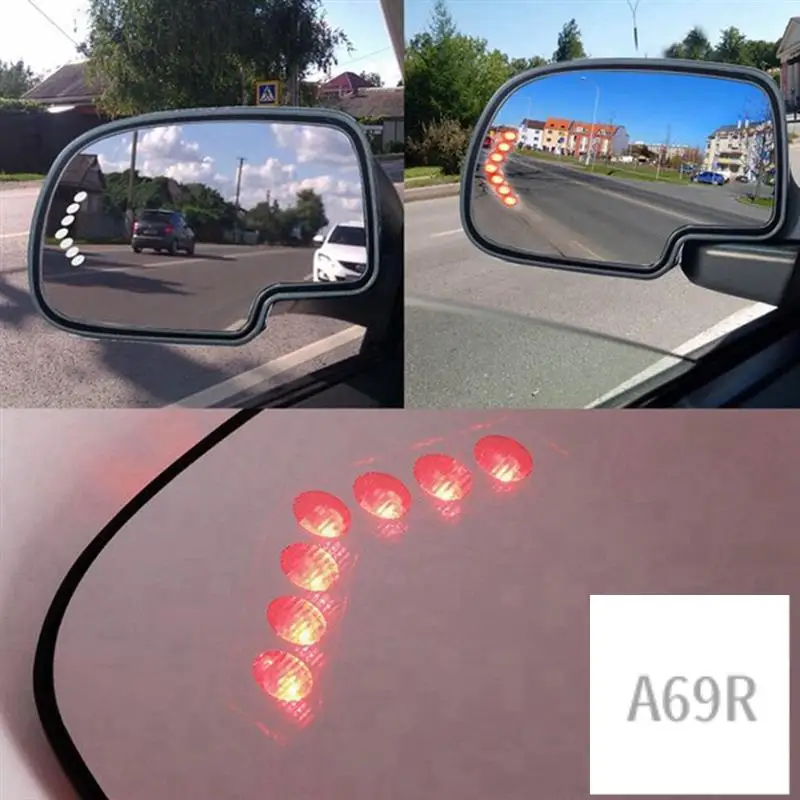 

A69R-Automotive Side Rearview Mirror Glass Heated Mirror Reversing Mirror Lens For Cadillac GMC 88944391 88944392 Car