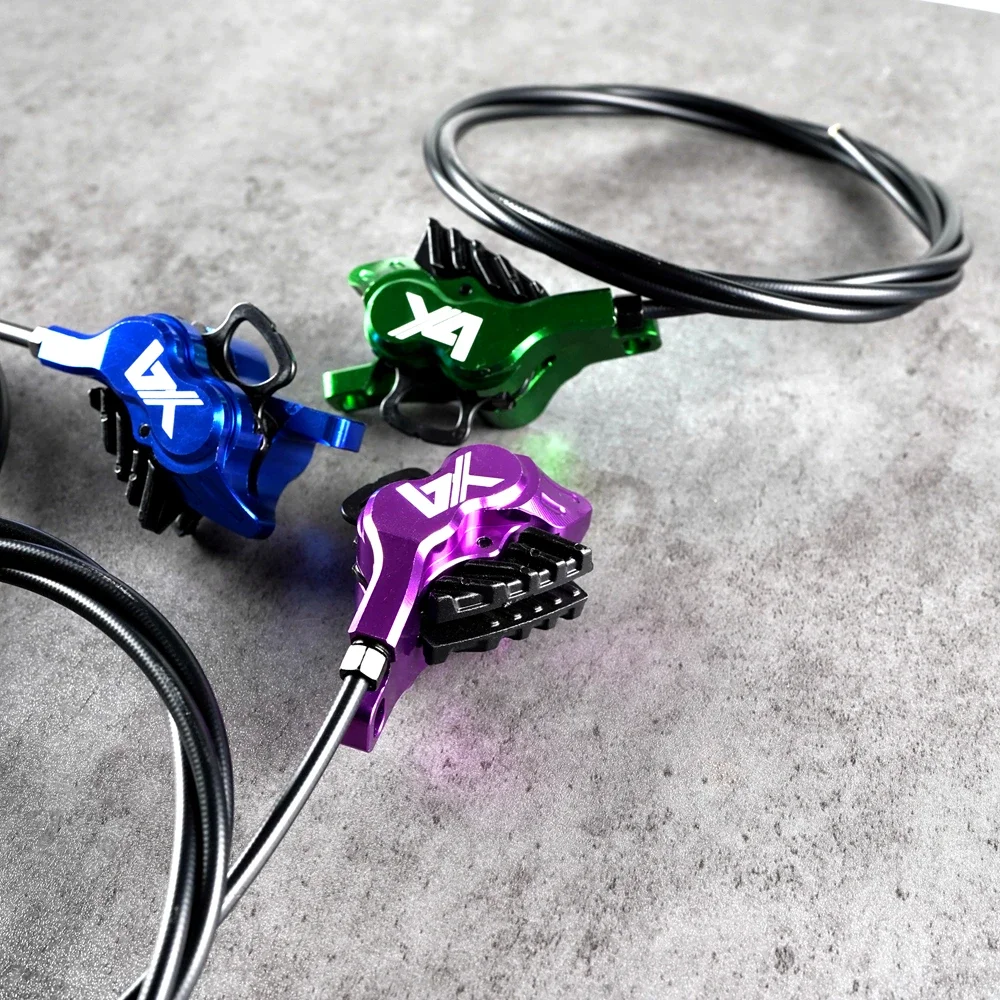 ZRACE M1 X2 / X4 MTB Hydraulische Bremse, Vollständig CNC-gefräst, Leichtgewichtig, MTB Öldruck-Scheibenbremsen-Set, Vorder- und Hinterrad-MTB-Bremse – Detail 31