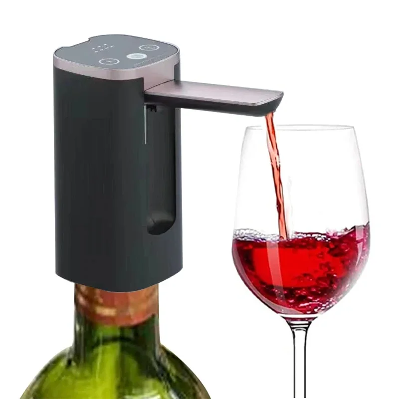 Dispensador de Alcohol inteligente, separador de vino eléctrico, aireación rápida, despertar, decantador de vino, bomba dispensadora, vertedor de vino para Bar, fiesta