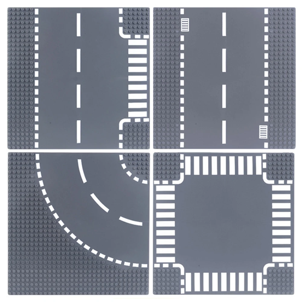 

MOC City Group Road Floor 25*25 Single-sided Road Floor 32*32 Particle Road Floor Straight Plate T-curve Cross Road