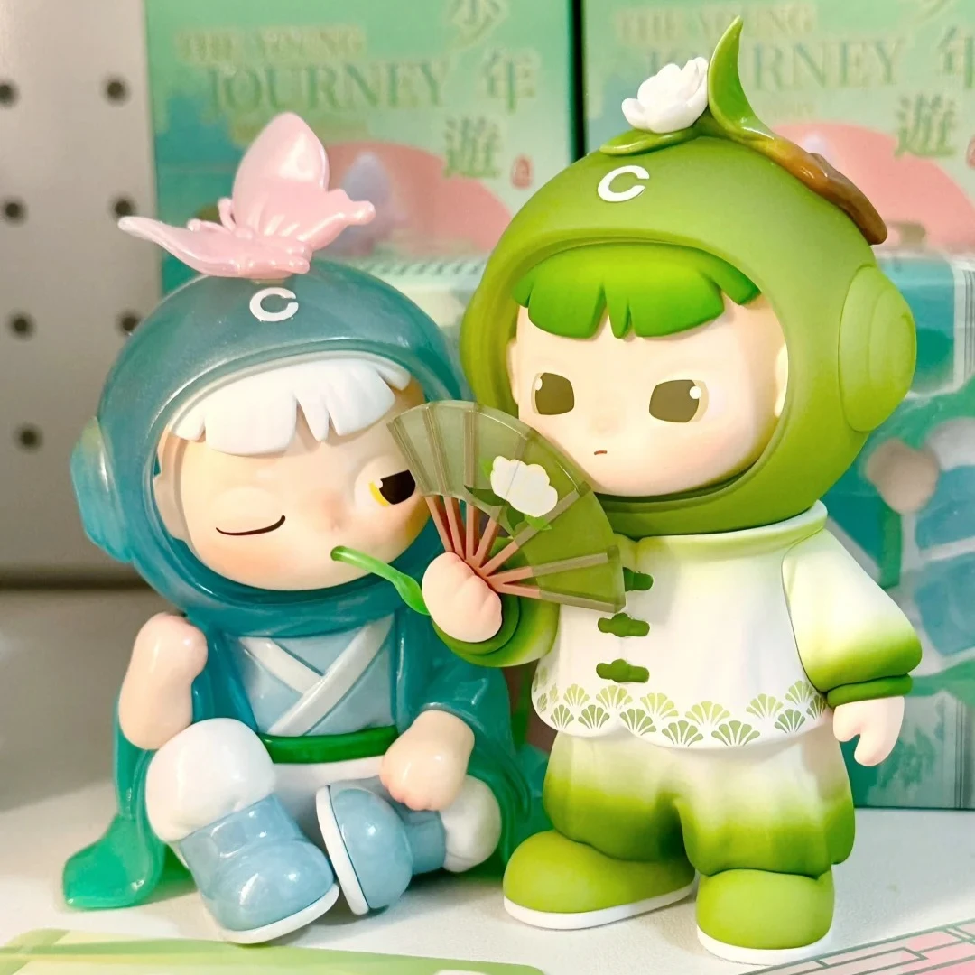 Cimmy The Young Journey Series 150% Blind Box Mystery Box Poppen Collectible Model Trendy Speelgoed Ornament Verjaardag Verrassingscadeau