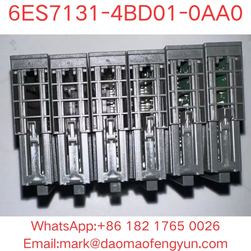 6ES7131-4BD01-0AA0 Used Tested OK, In Good Condition SIMATIC DP, 5 electronic modules for ET 200S
