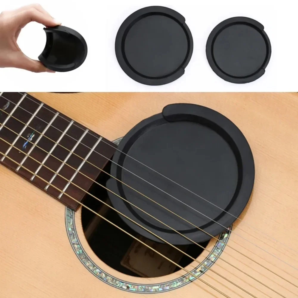 1PC Classic Guitar Buster Sound Hole Cover Noise Reduction guitar Accessories 2 Sizes Buffer Block Stop Plug Parts